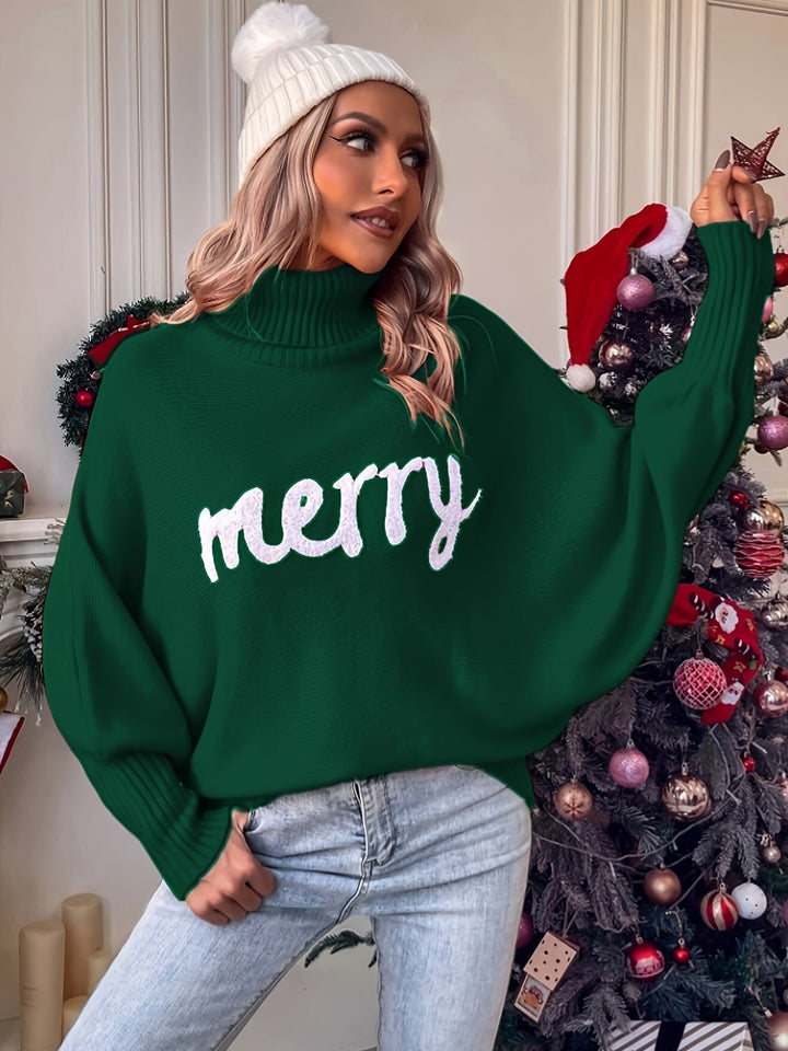 Nova | Merry Christmas Turtleneck