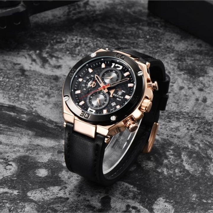 Quartz Multifunction Sport Chronograph Watch