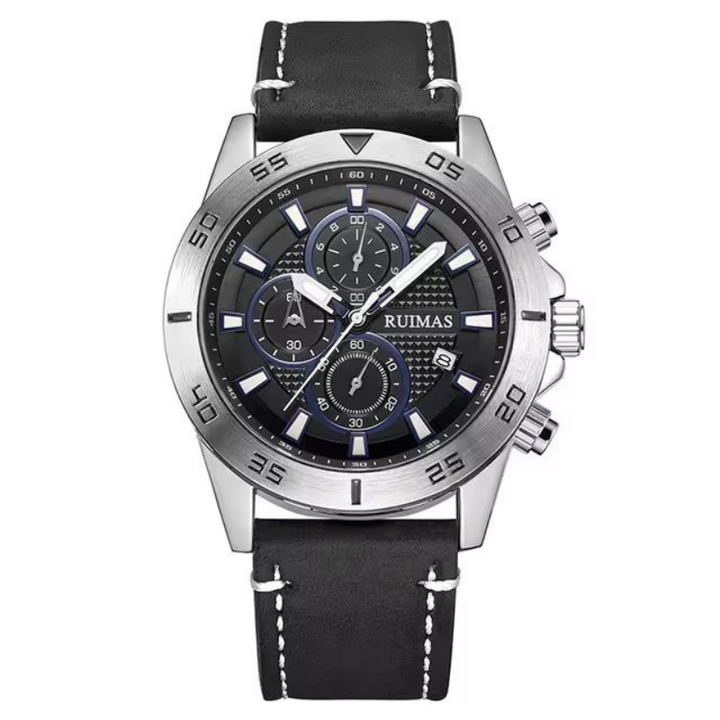 Dial Quartz Chronograph Watch