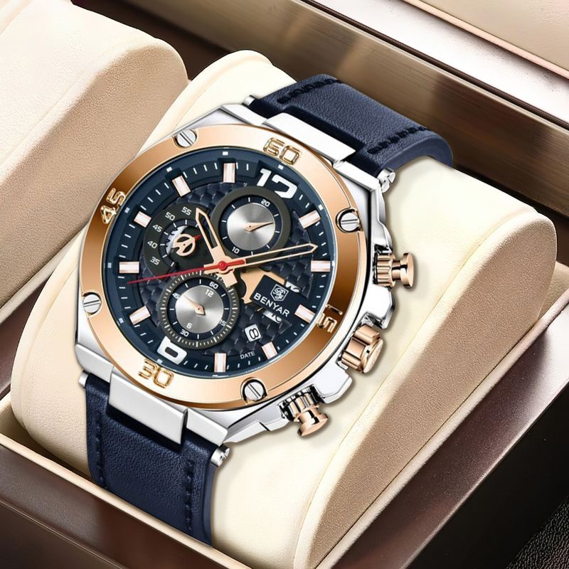 Quartz Multifunction Sport Chronograph Watch