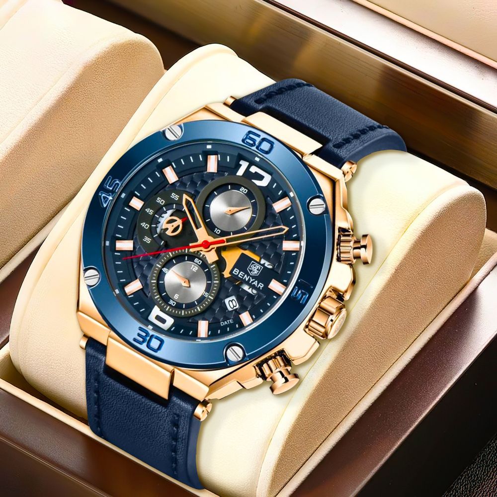 Quartz Multifunction Sport Chronograph Watch