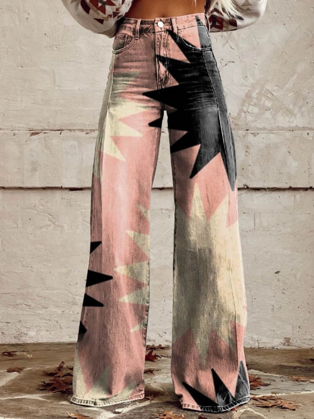 Geometry - Vintage Flared Pants