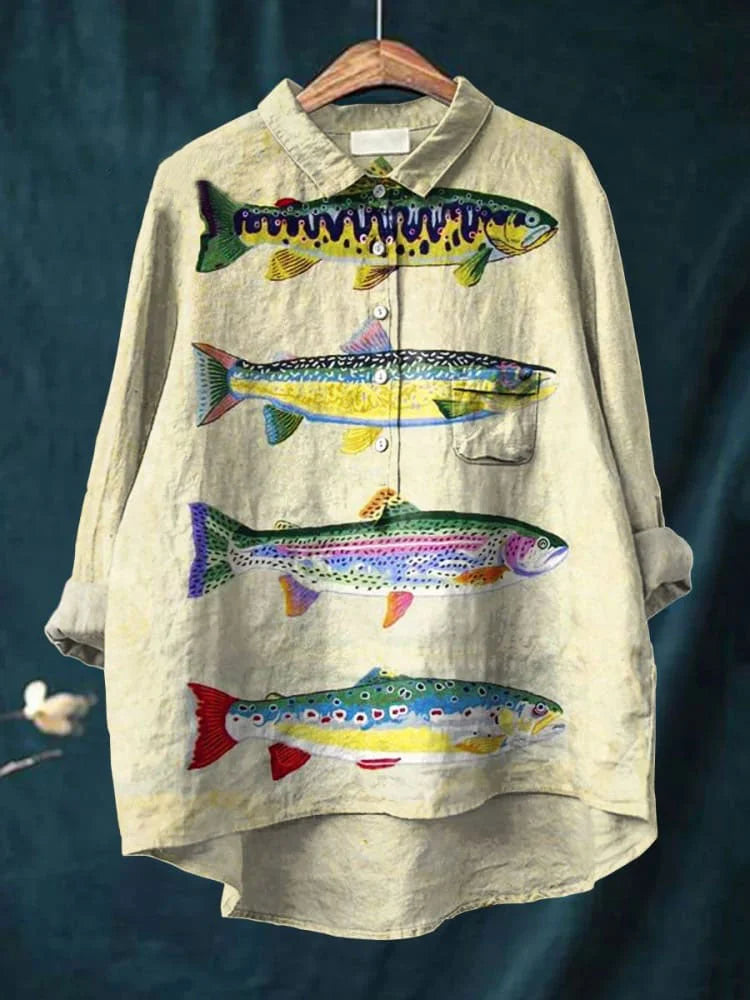 Dana - Fish Art Shirt