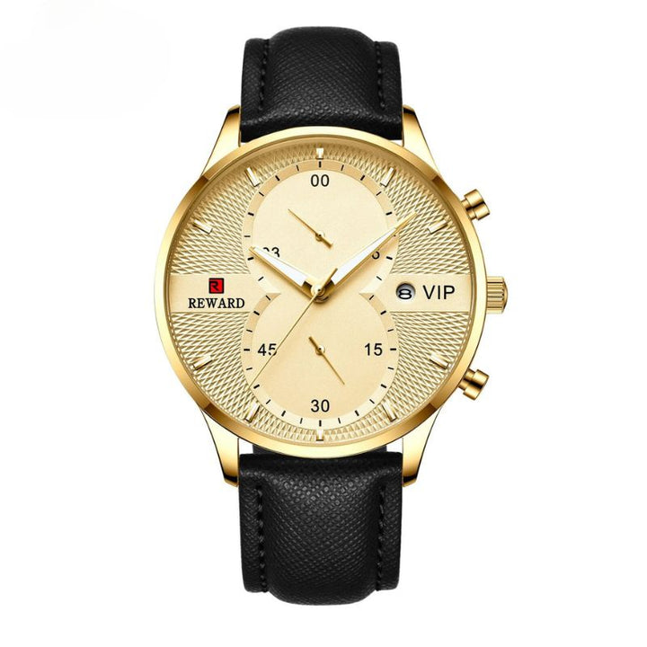 Luxury Chronograph Waterproof Quartz Watch