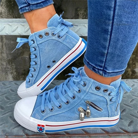 Shirly - Trendy Denim Style Sneaker