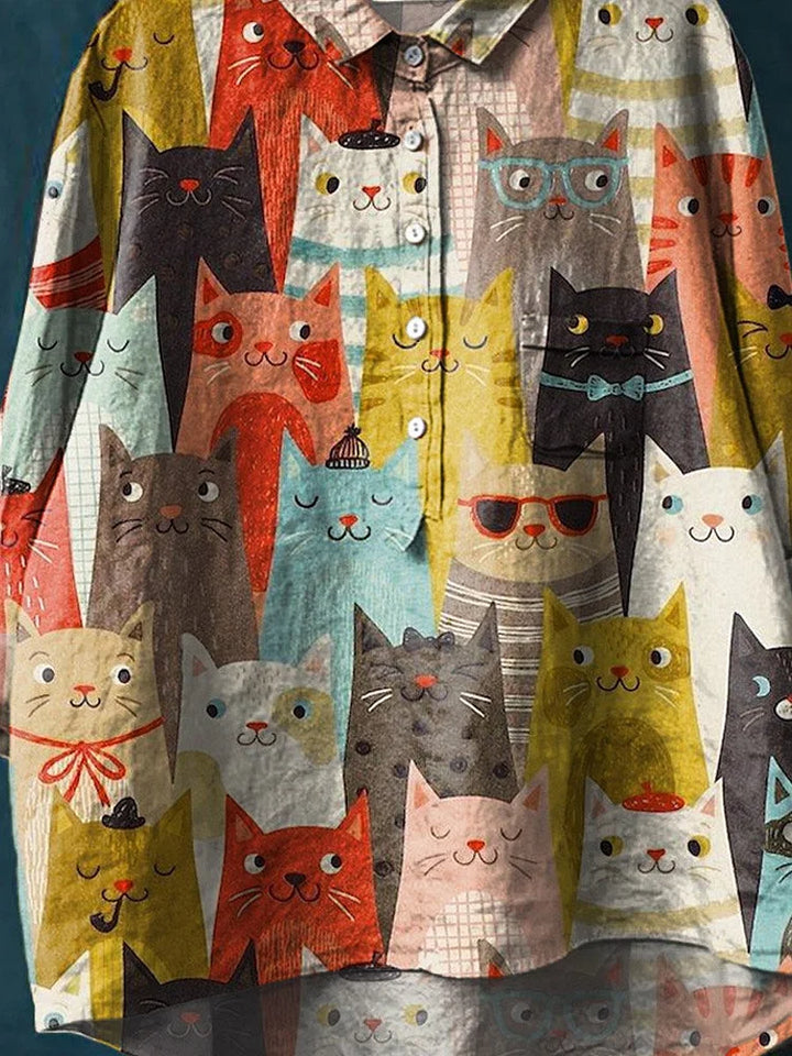 Sheila - Cat Art Shirt