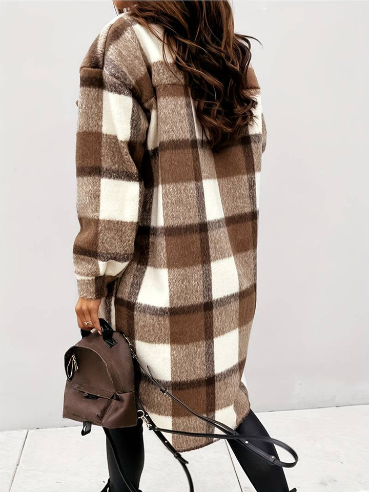 Rika - Trendy Checked Jacket