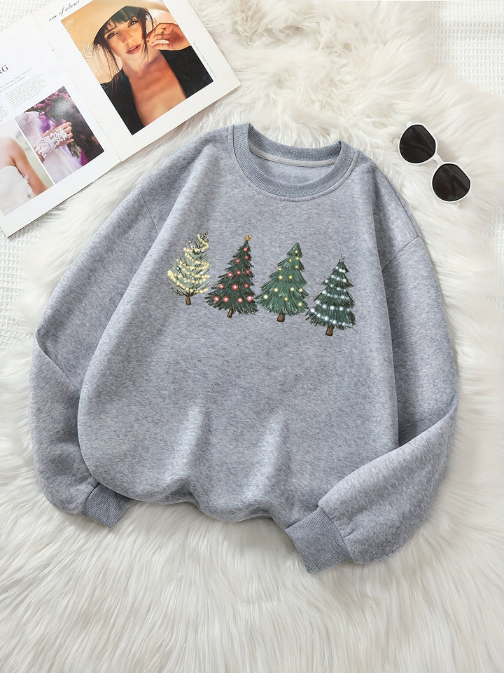 Elena | Christmas Tree Pullover