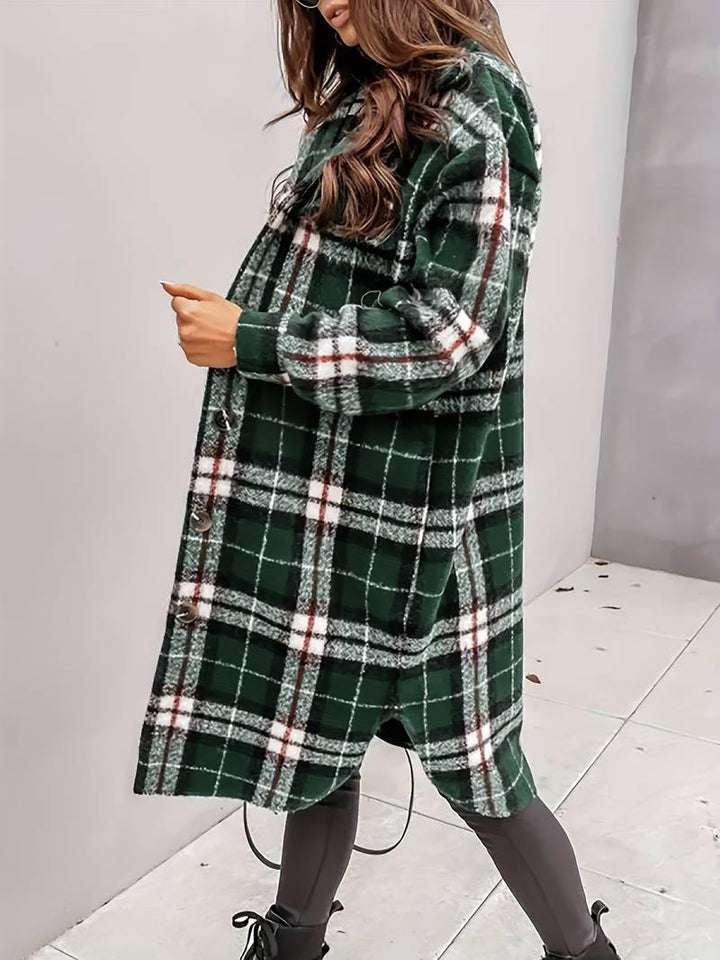 Rika - Trendy Checked Jacket