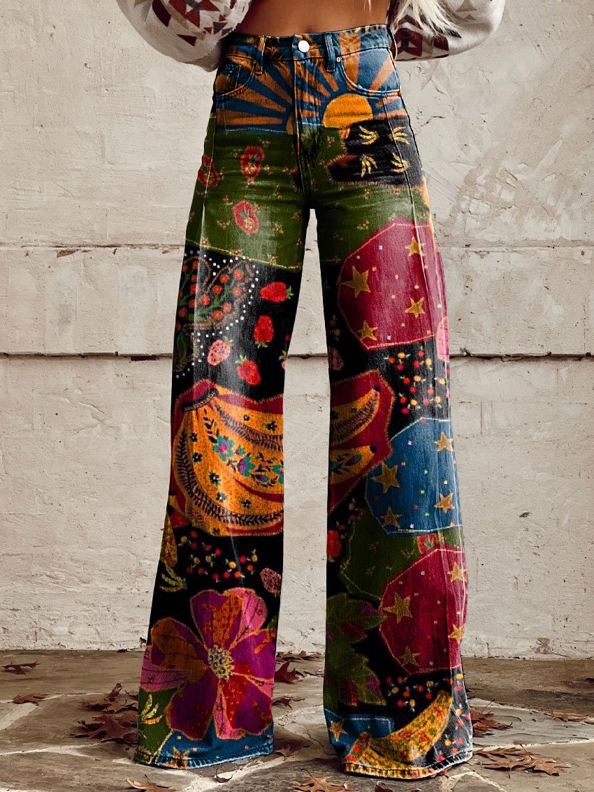 Siena - Vintage Flared Pants