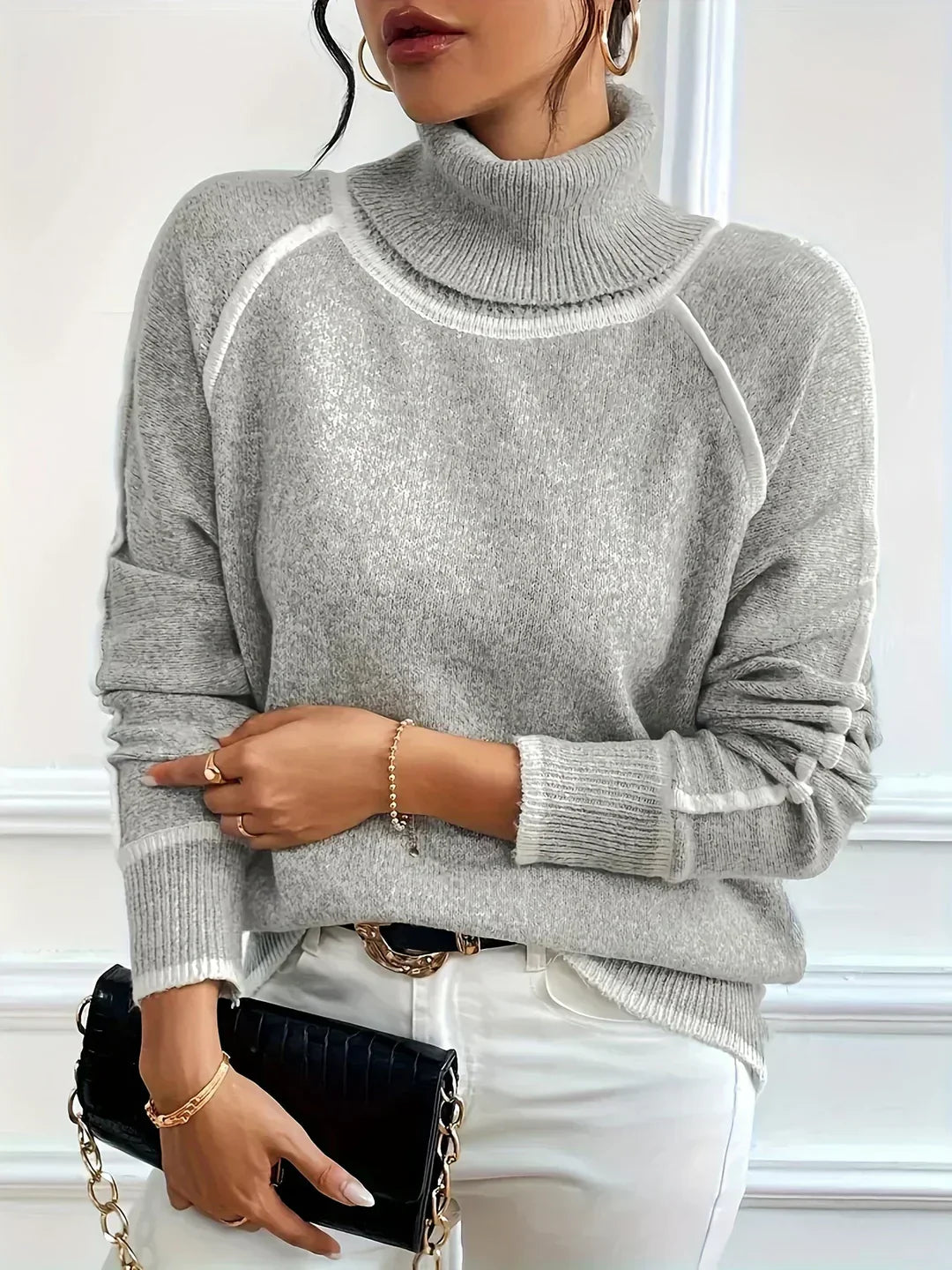 Amira - Cozy Turtleneck Sweater