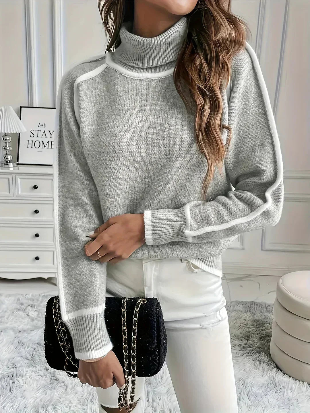 Amira - Cozy Turtleneck Sweater