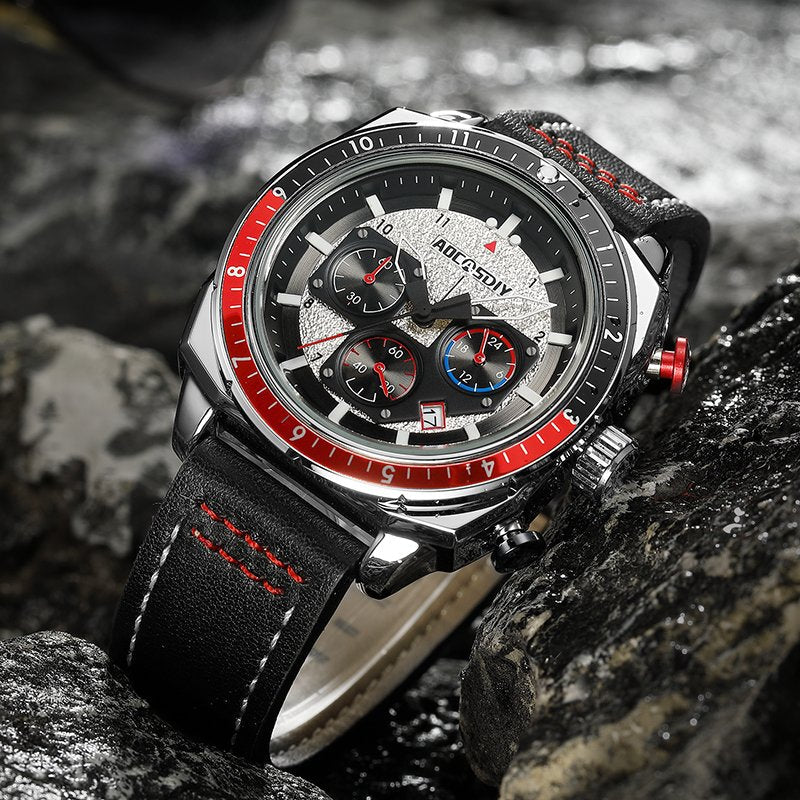 Luxury Waterproof Chronograph Sport Quartz Watch