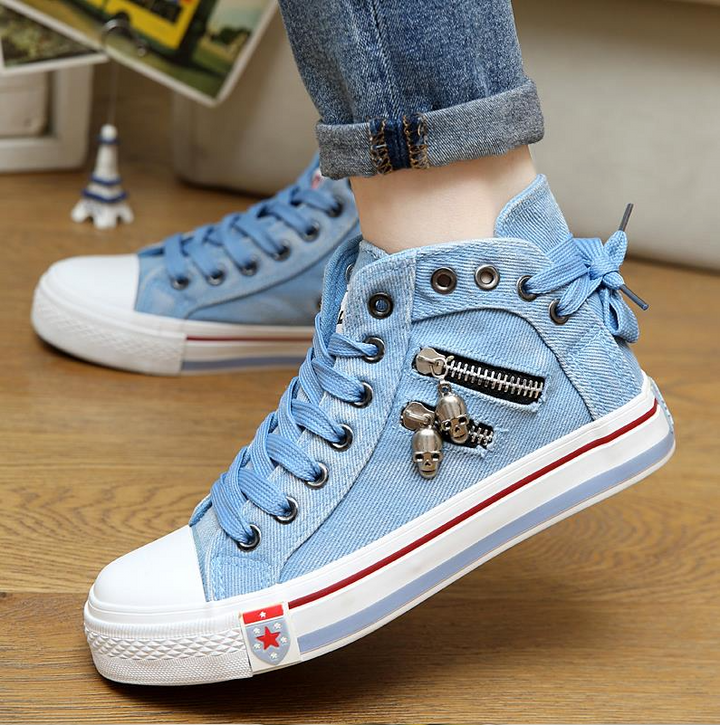 Shirly - Trendy Denim Style Sneaker