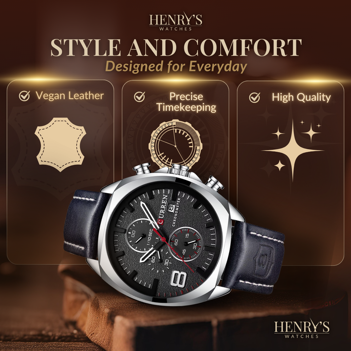 Waterproof Chronograph Sport Military Watch