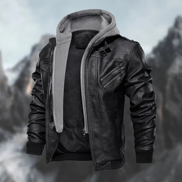 Dave - Leather Winter Jacket