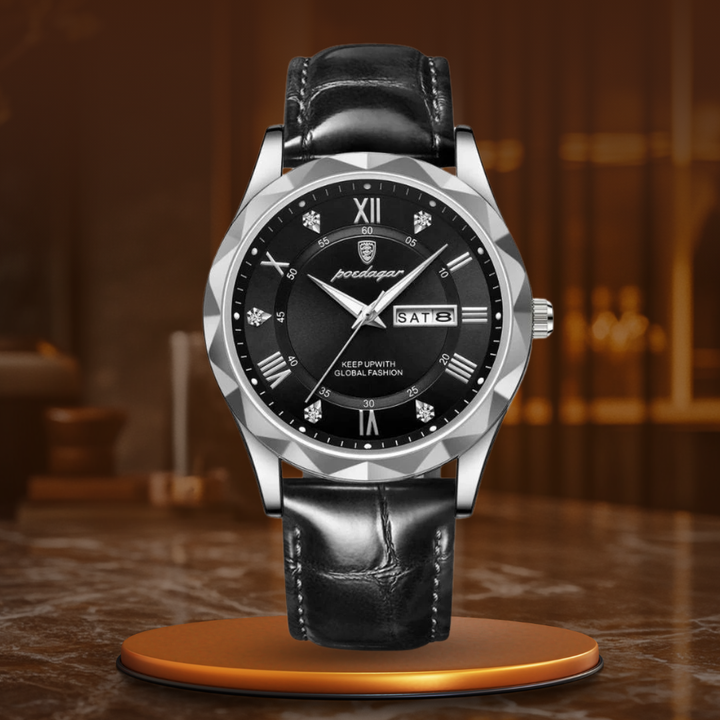 Luxury Leather Band Quartz Watch