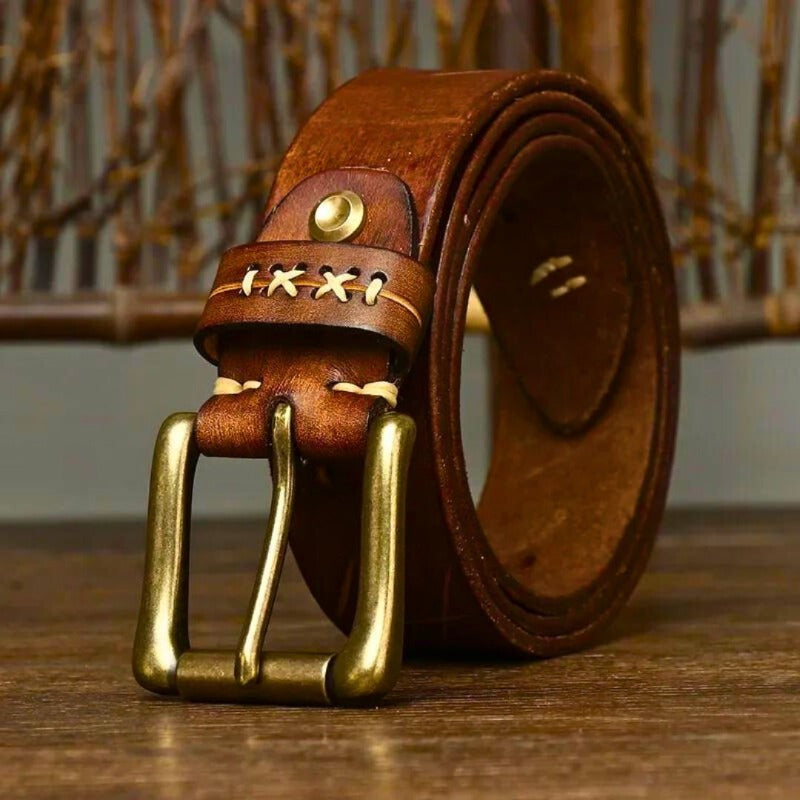 Enzo - Vintage Italian Leather Belt