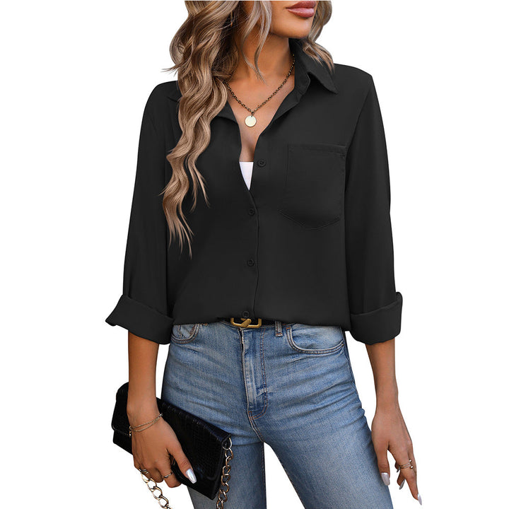 Brenda - Elegant Long-Sleeve Shirt