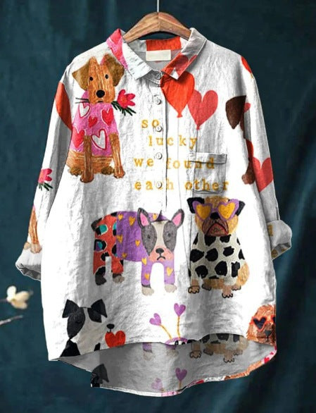 Chloe - Dog Art Shirt