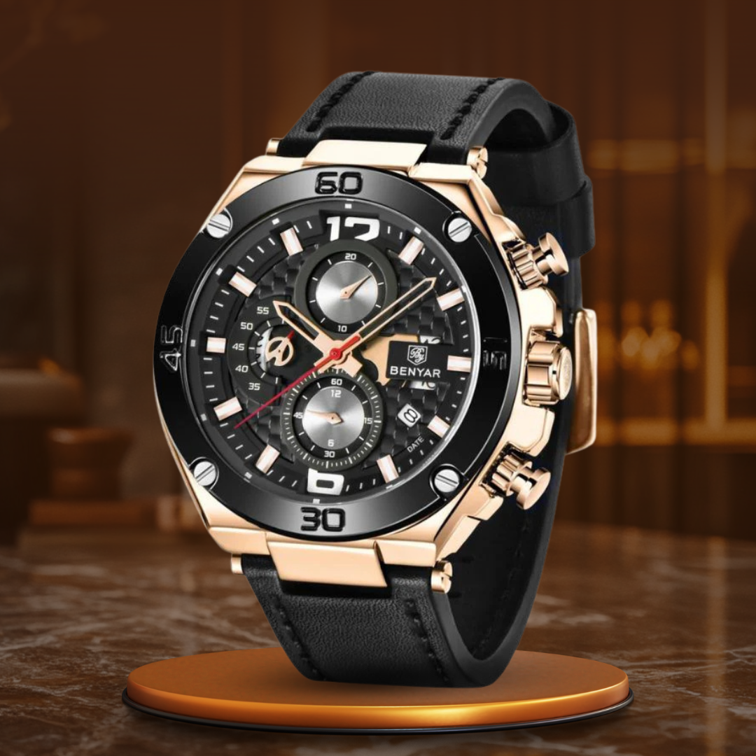 Quartz Multifunction Sport Chronograph Watch