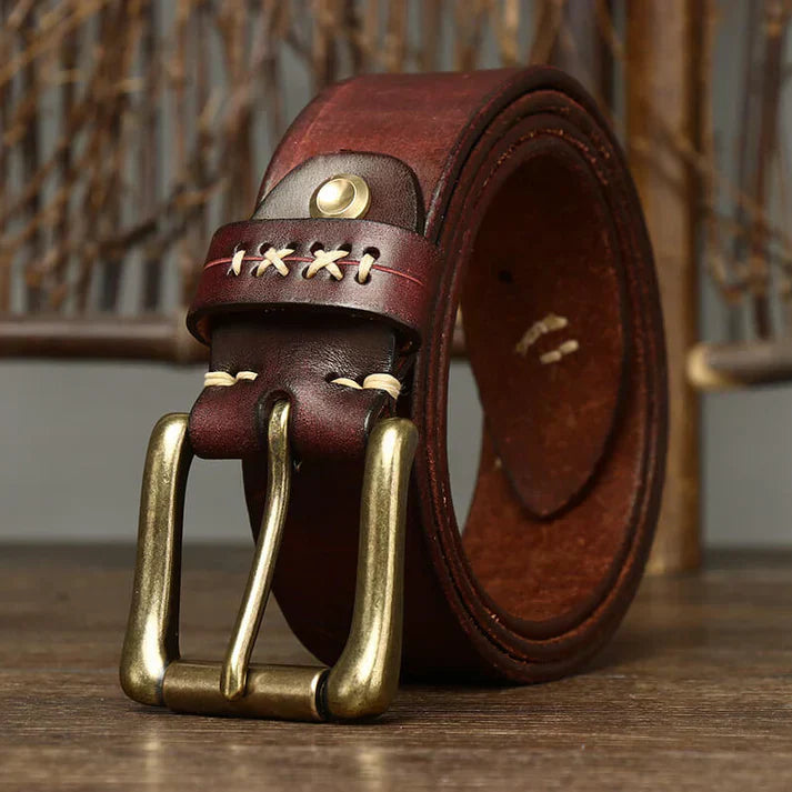 Enzo - Vintage Italian Leather Belt