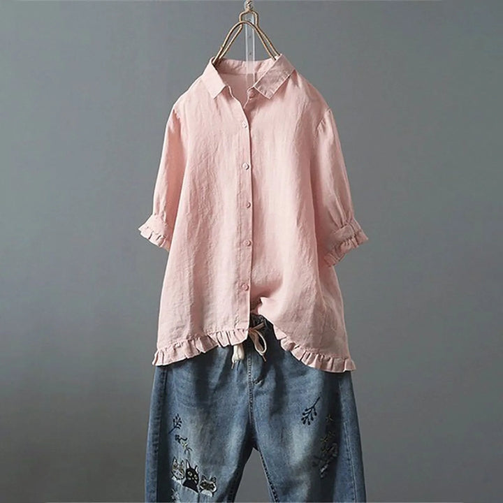 Lara - Linen Blouse