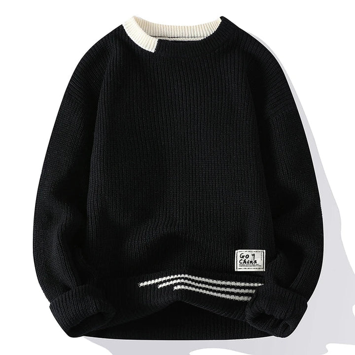 Jackson - Crew Neck Knitted Sweater