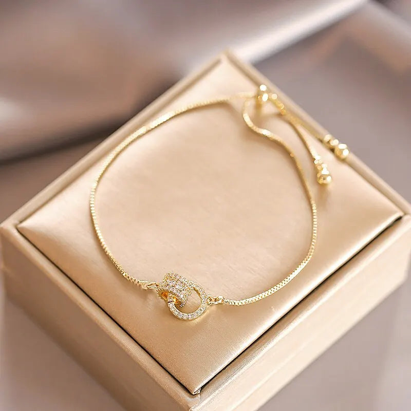 Rosa - Gold Bracelet