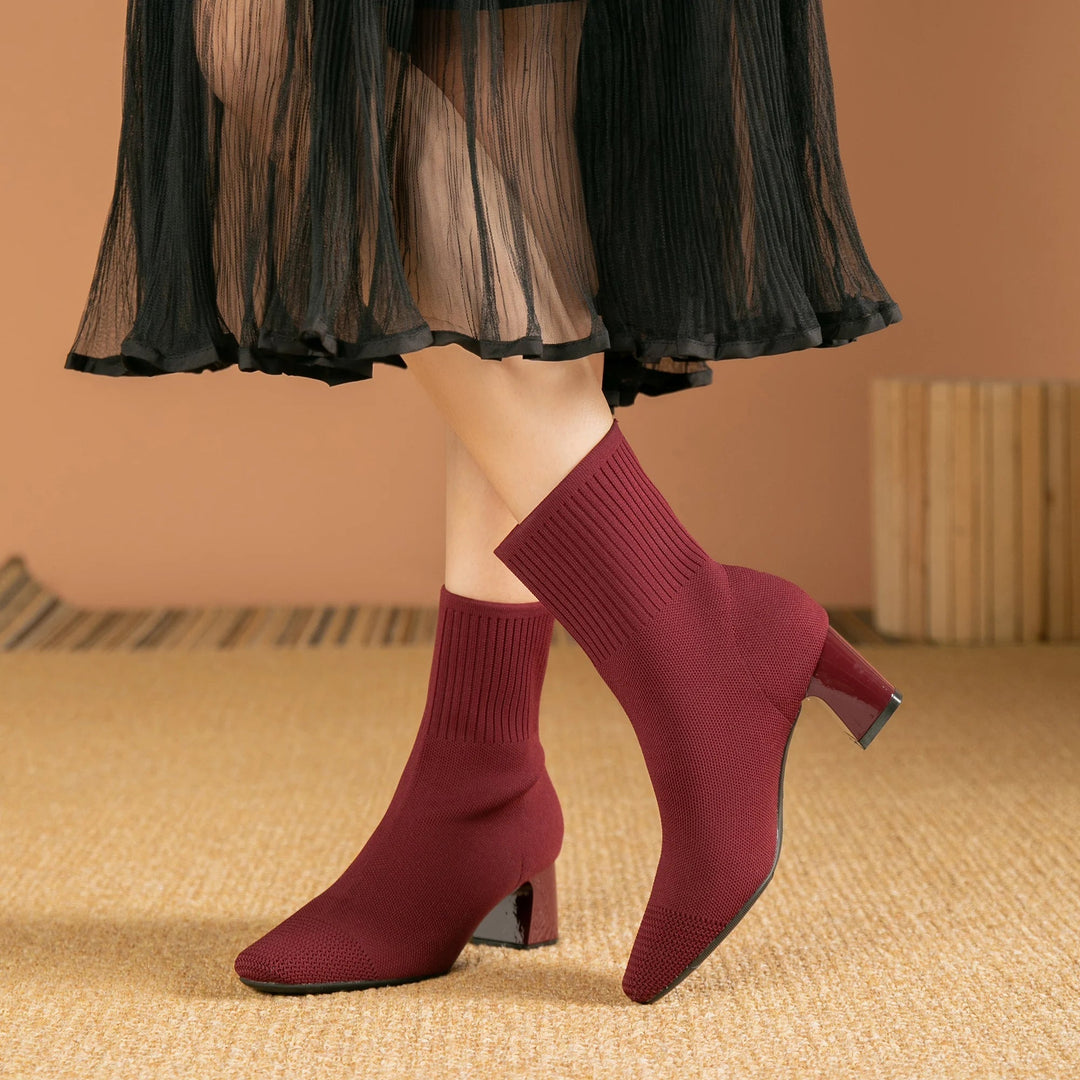 Joya - Elegant Boots with Heels