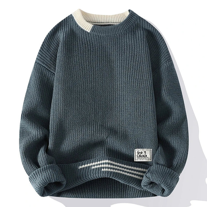 Jackson - Crew Neck Knitted Sweater