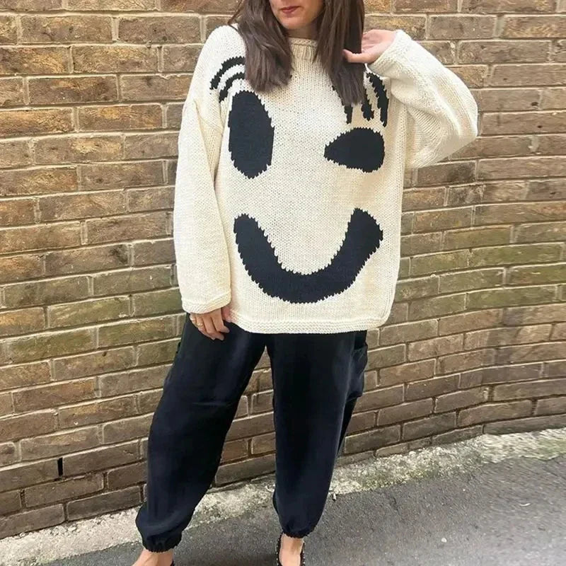 Nancy - Oversized Boho Sweater