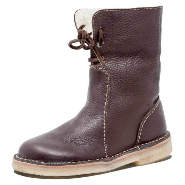 Elena - Waterproof Boots With Wool Lining