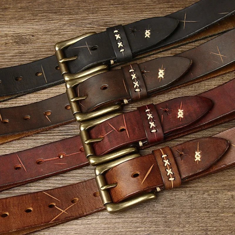 Enzo - Vintage Italian Leather Belt