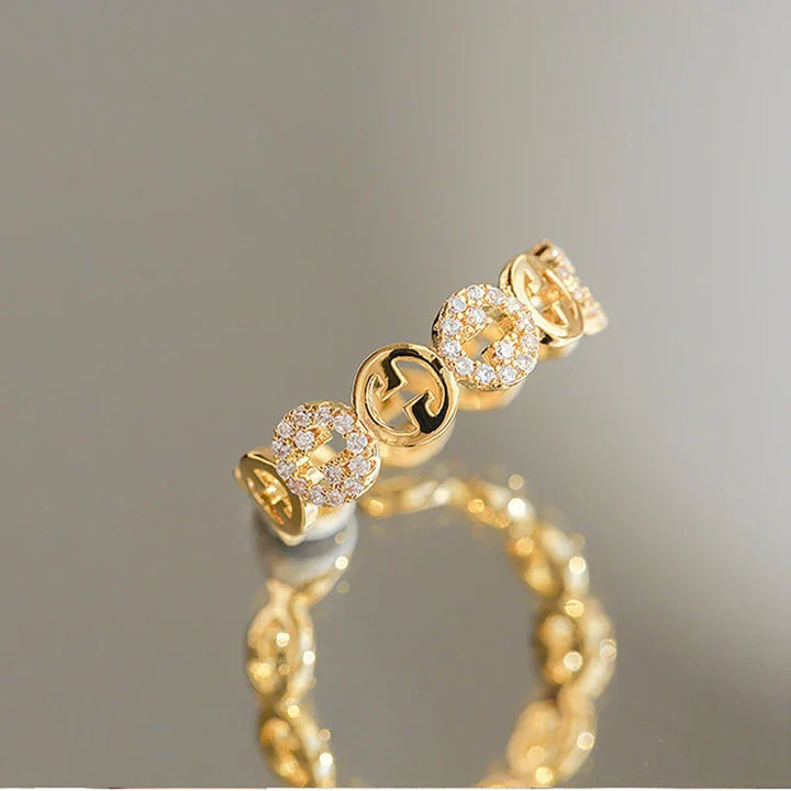 Indy - Gold Plated Adjustable Ring