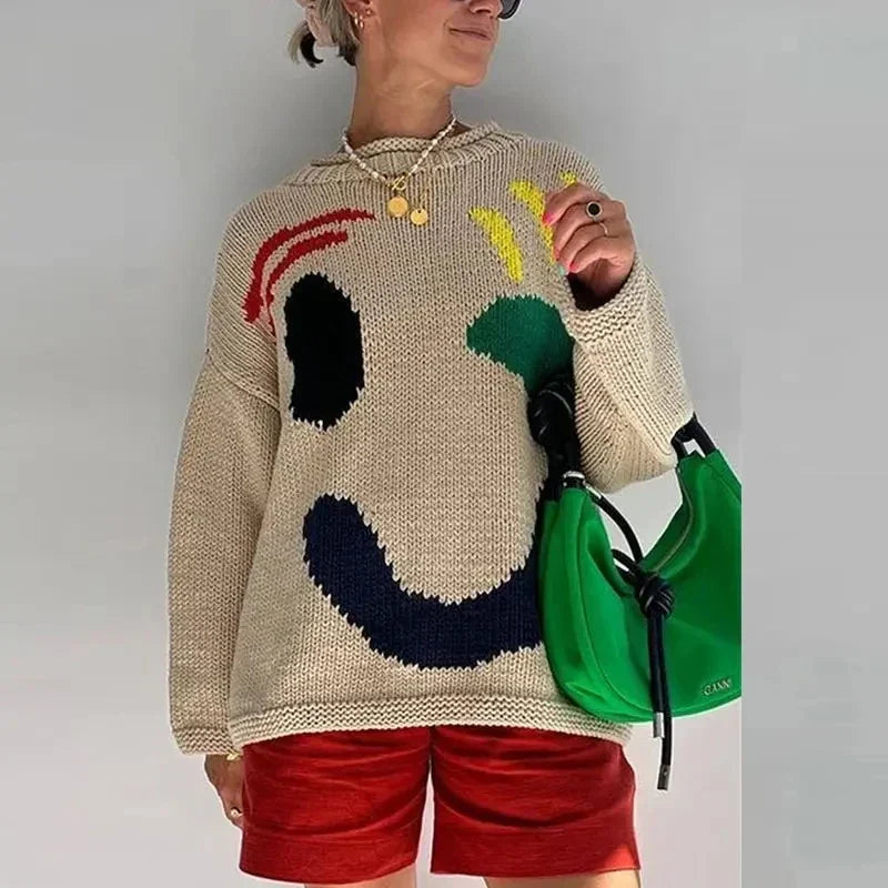 Nancy - Oversized Boho Sweater