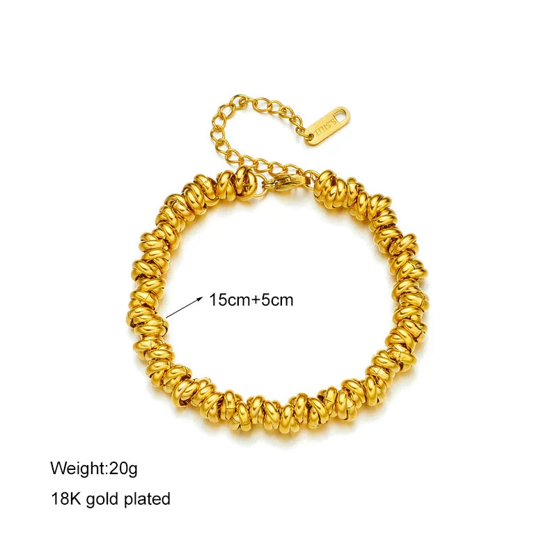 Gold Annularity Bracelet