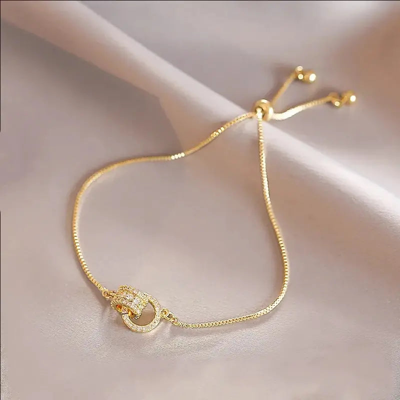 Rosa - Gold Bracelet