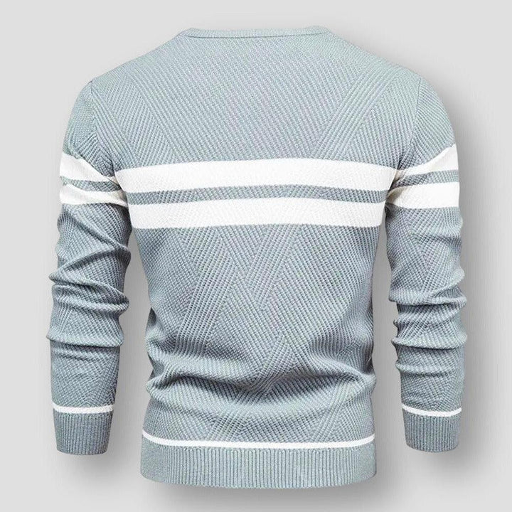 Terrence - Striped Knitted Sweater