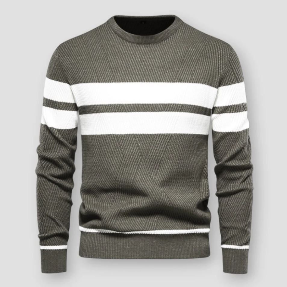 Terrence - Striped Knitted Sweater