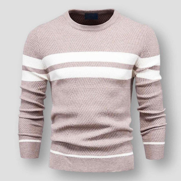 Terrence - Striped Knitted Sweater