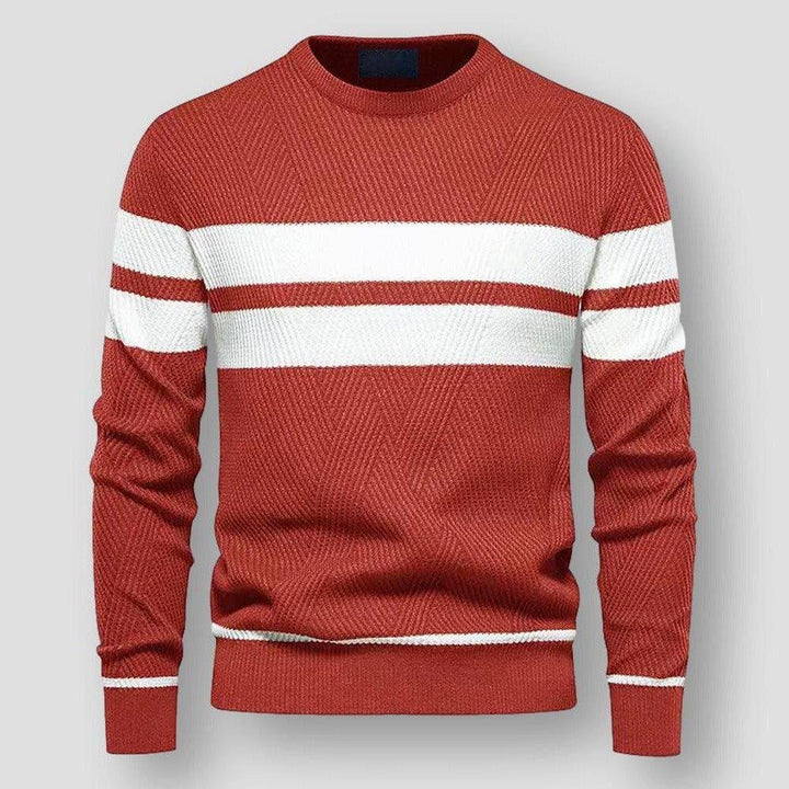 Terrence - Striped Knitted Sweater