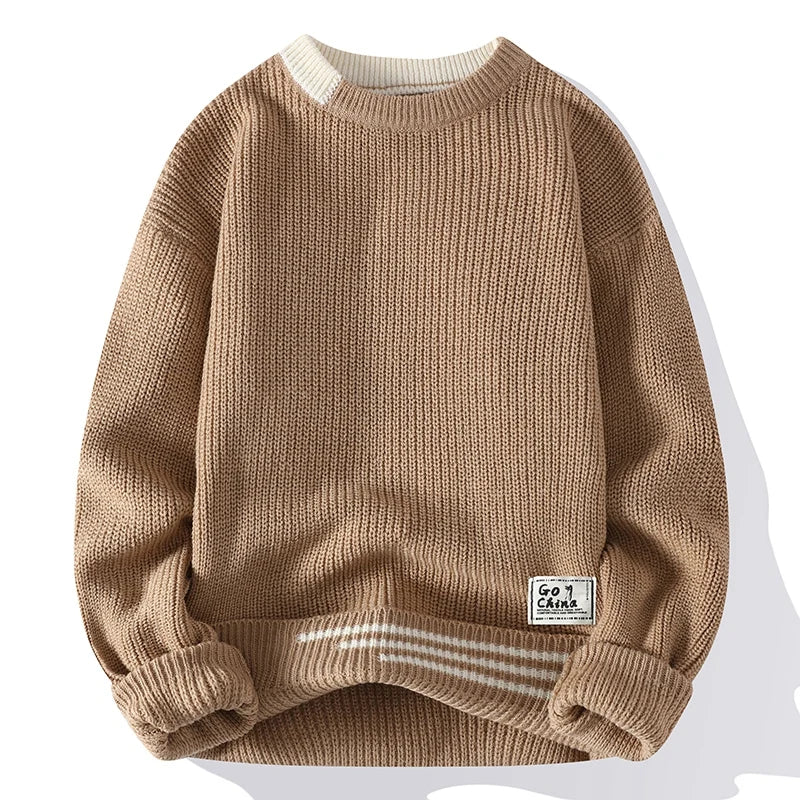 Jackson - Crew Neck Knitted Sweater