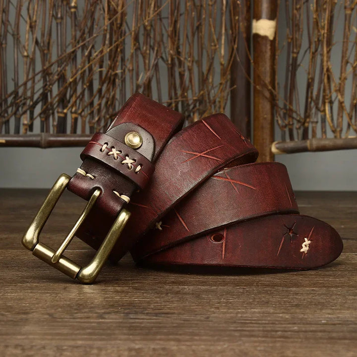 Enzo - Vintage Italian Leather Belt