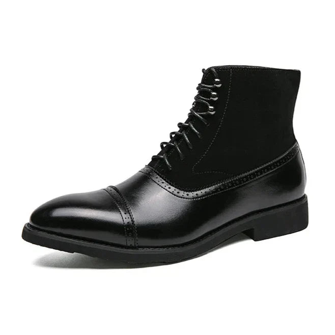 Felix - Classic Lace-Up Leather Boots