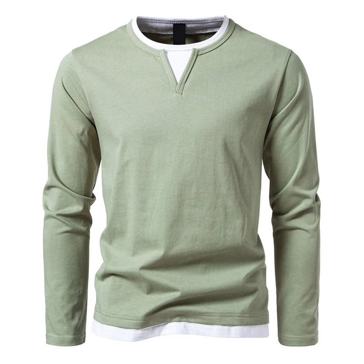 Bryce - Layered Long Sleeve Shirt