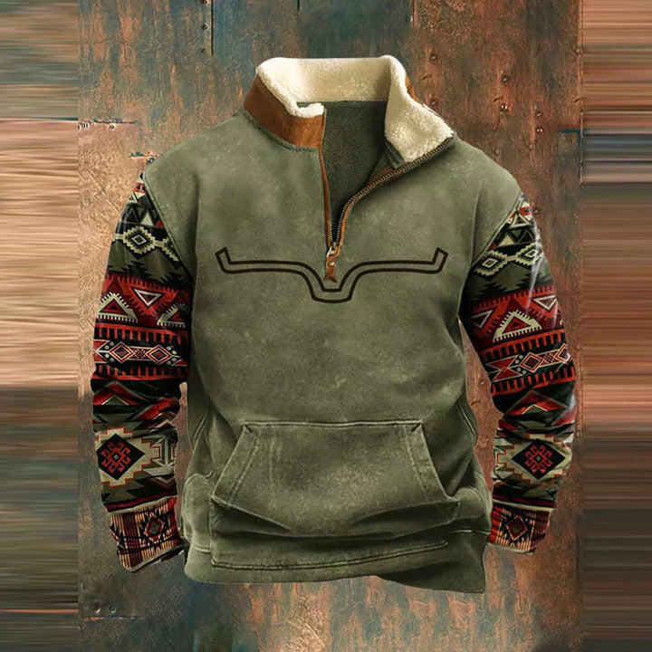 Dave - Comfortable Zip Sweater