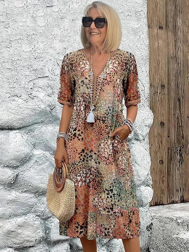 Coraline™ - Elegance and Modern Midi Dress