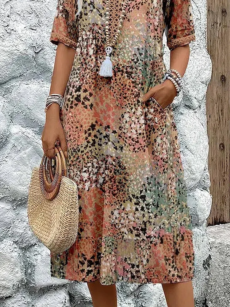 Coraline™ - Elegance and Modern Midi Dress