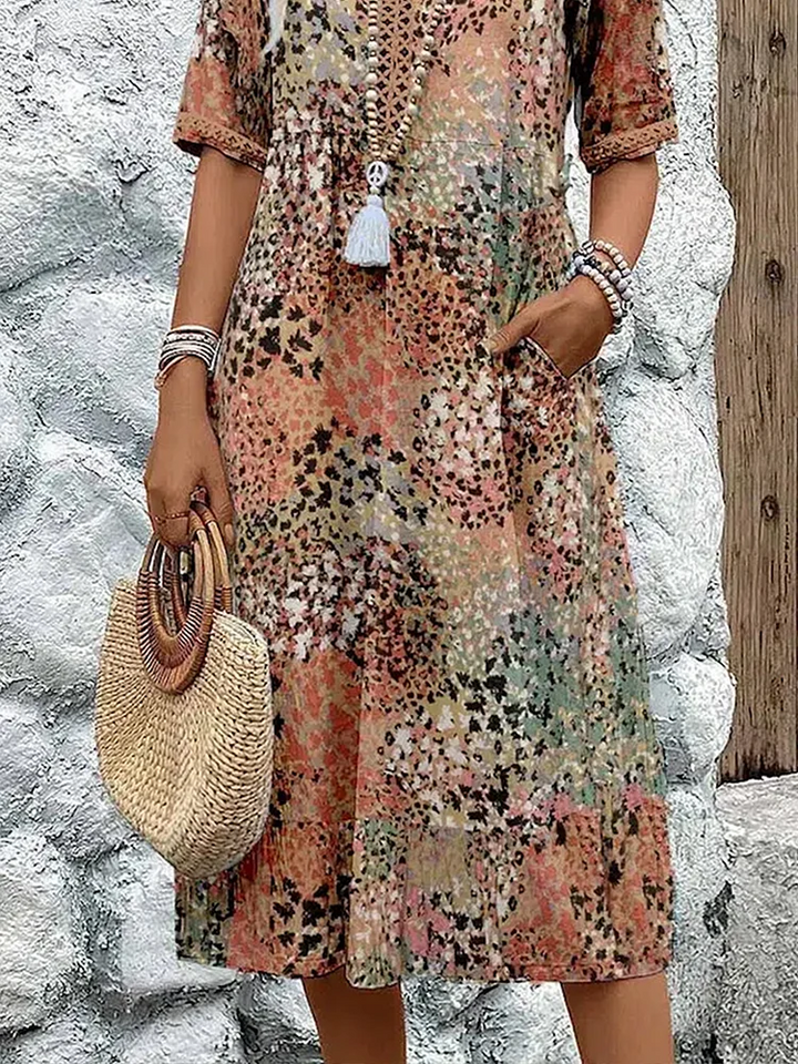 Coraline™ - Elegance and Modern Midi Dress